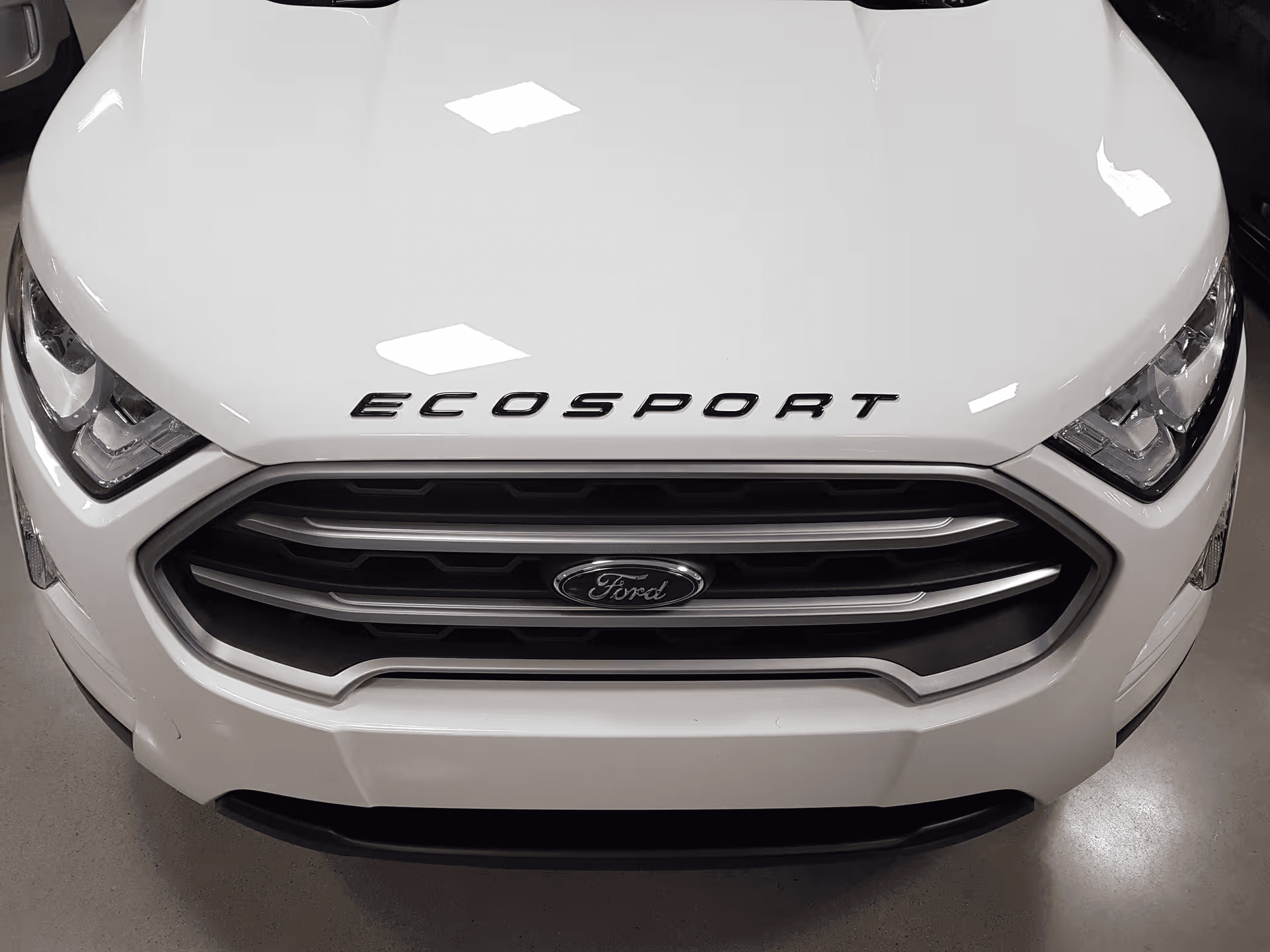 MyCar Trim custom hood and tailgate logo emblems on a vehicle