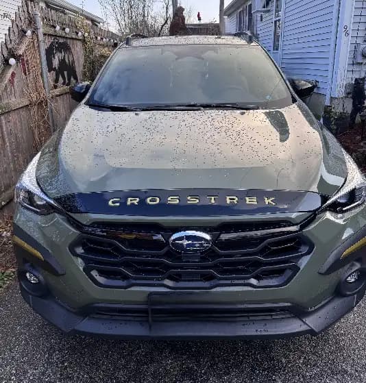 Mario S.: Hood Protector w/ Logo for 2024-2025 Subaru Crosstrek