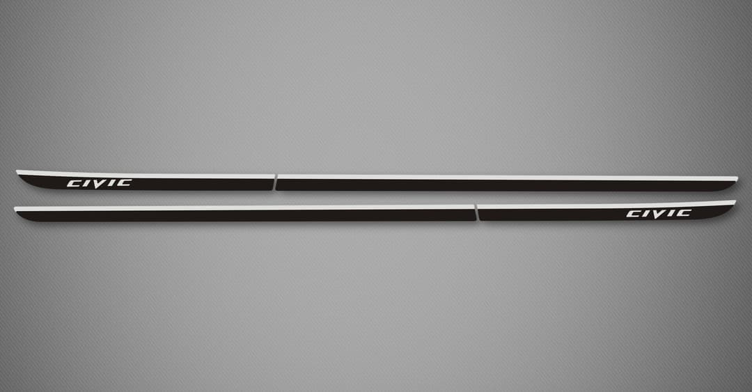 Rocker Trims (2Tone) for 2012-2015 Honda Civic