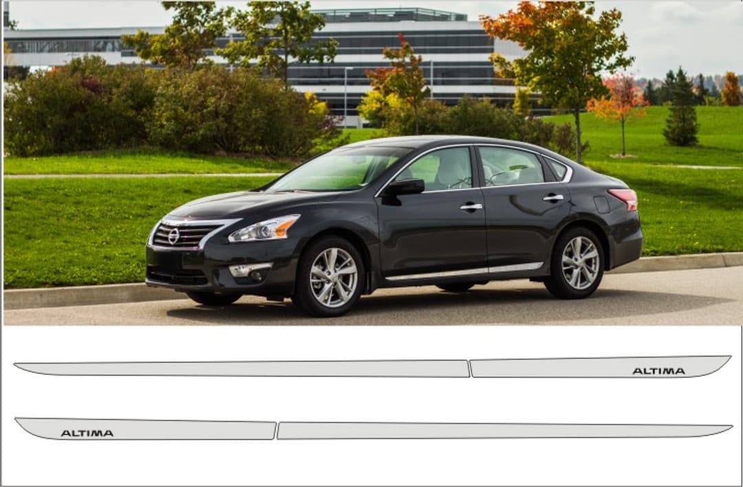 Rocker Trims A for 2013-2018 Nissan Altima