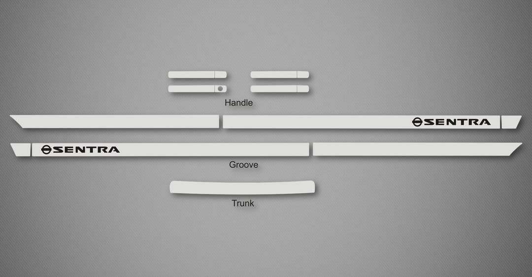 Groove Trim Kit for 2007-2012 Nissan Sentra