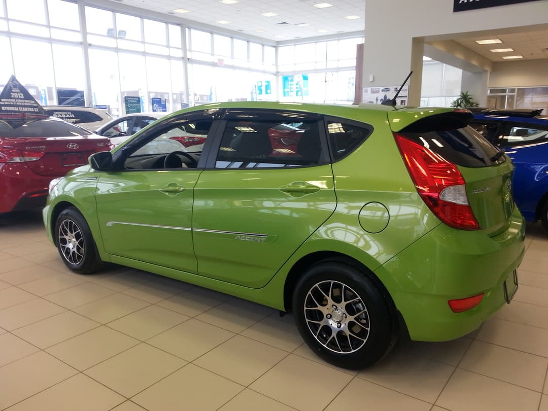 Venom B Body Side Moldings A for 2012-2022 Hyundai Accent (Hatchback)