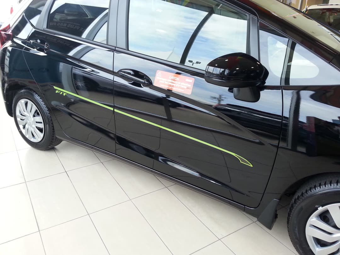 Venom B Body Side Moldings for 2009-2014 Honda Fit (Hatchback)