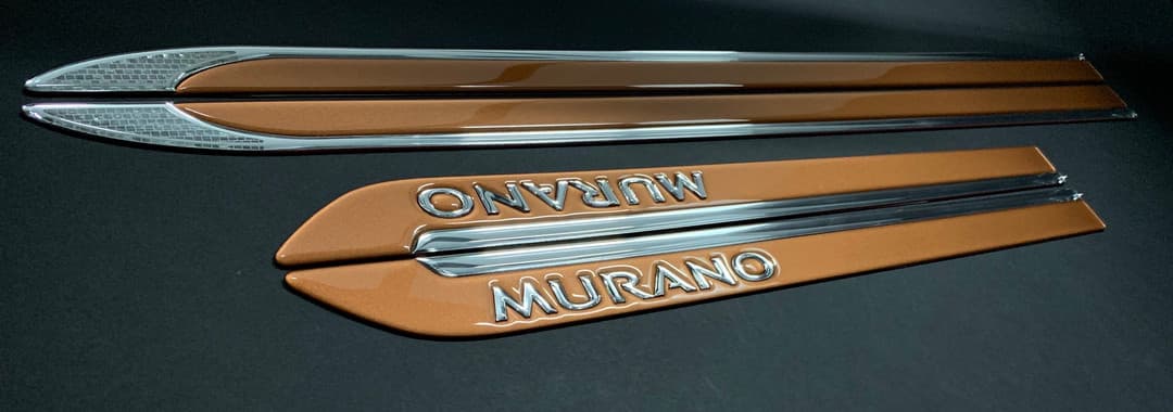 Venom B Body Side Moldings for 2009-2015 Nissan Murano