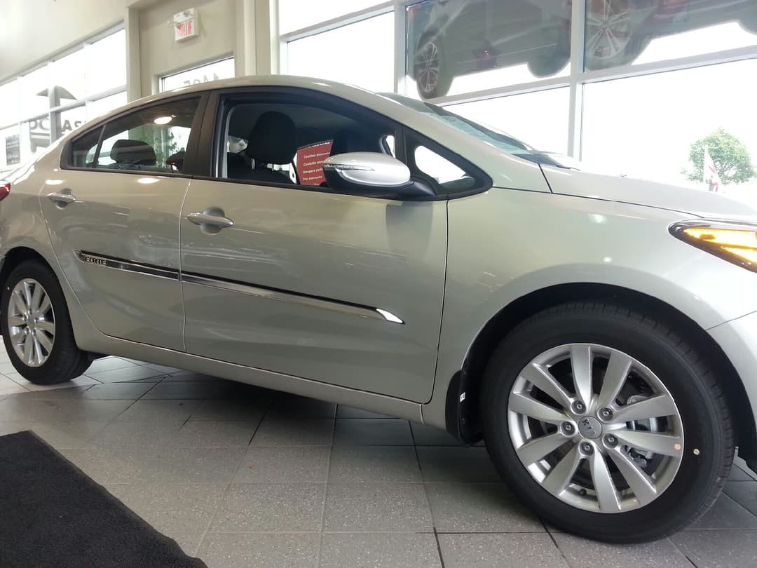 Venom B Body Side Moldings for 2014-2018 Kia Forte