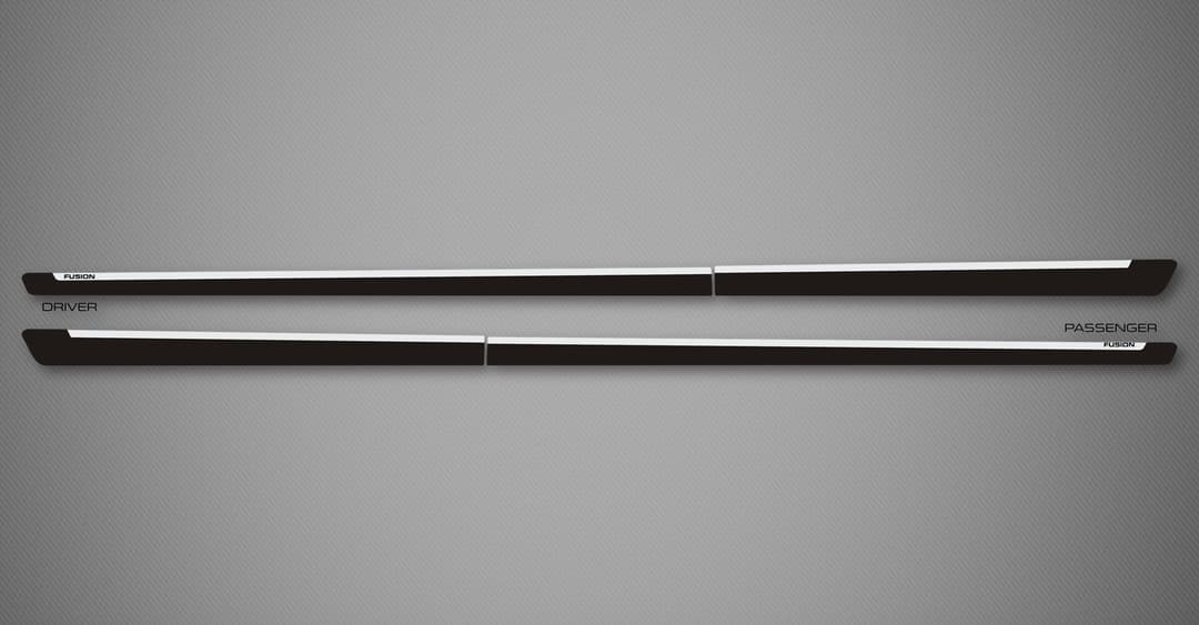 Azure C Body Side Moldings for 2010-2020 Ford Fusion