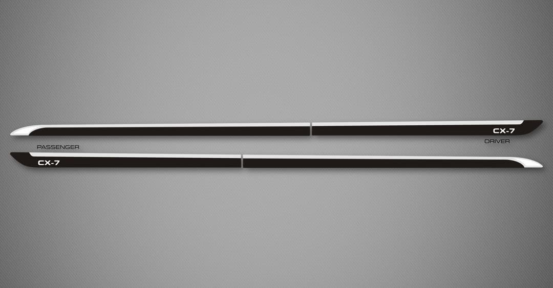 Venom B Body Side Moldings A for 2007-2013 Mazda CX-7