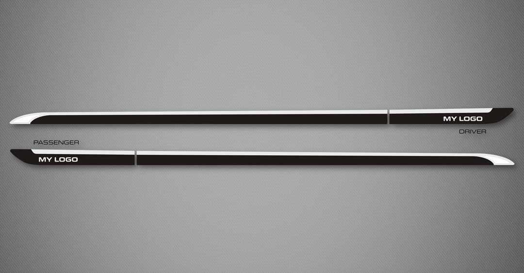 Venom B Body Side Moldings for 2013-2015 Chevrolet Spark (Hatchback)