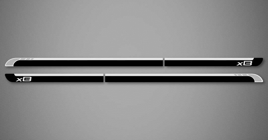 Venom B Body Side Moldings for 2009-2017 Scion xB