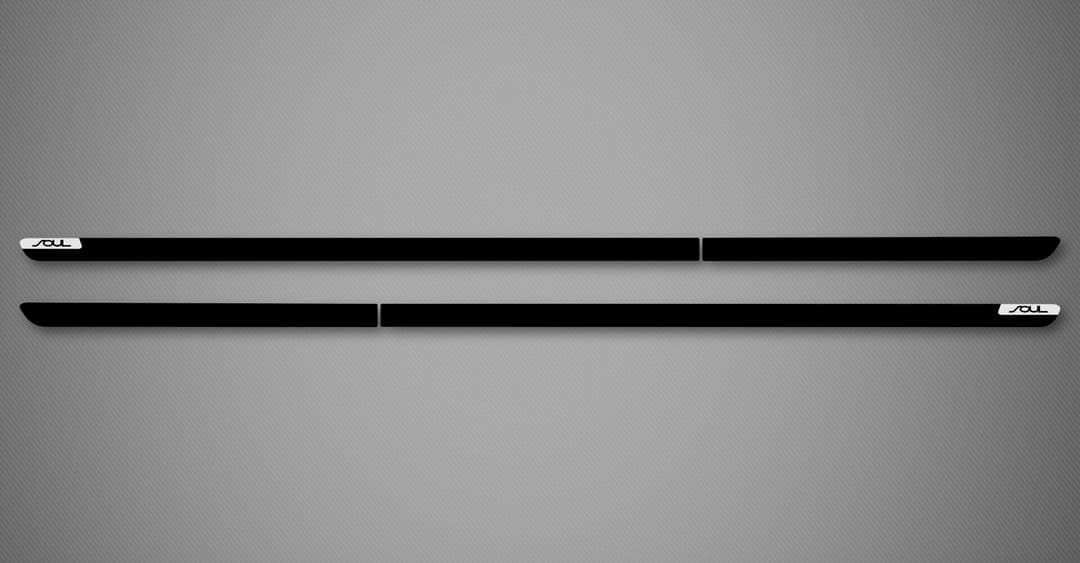 Azure S Body Side Moldings for 2014-2019 Kia Soul