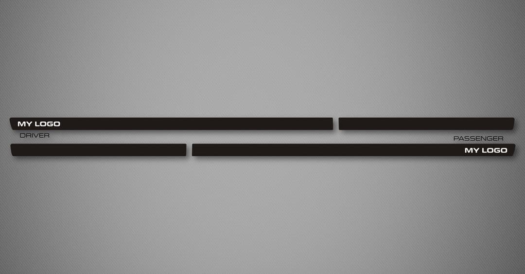 Azure S Body Side Moldings for 2014-2018 Chevrolet Silverado 1500 (Double Cab)