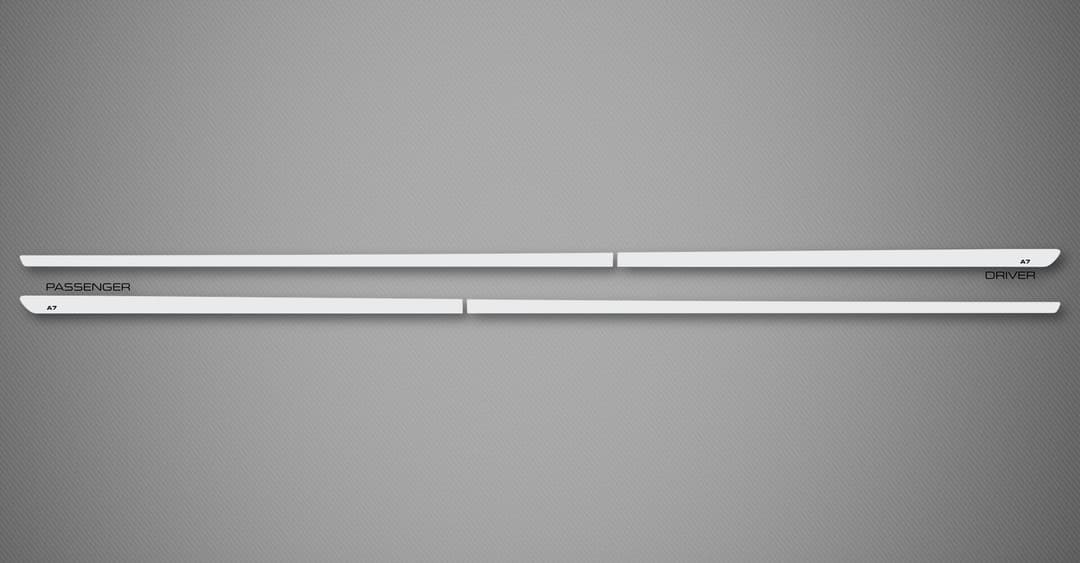 Chrome XS Body Side Moldings for 2010-2016 Audi A7