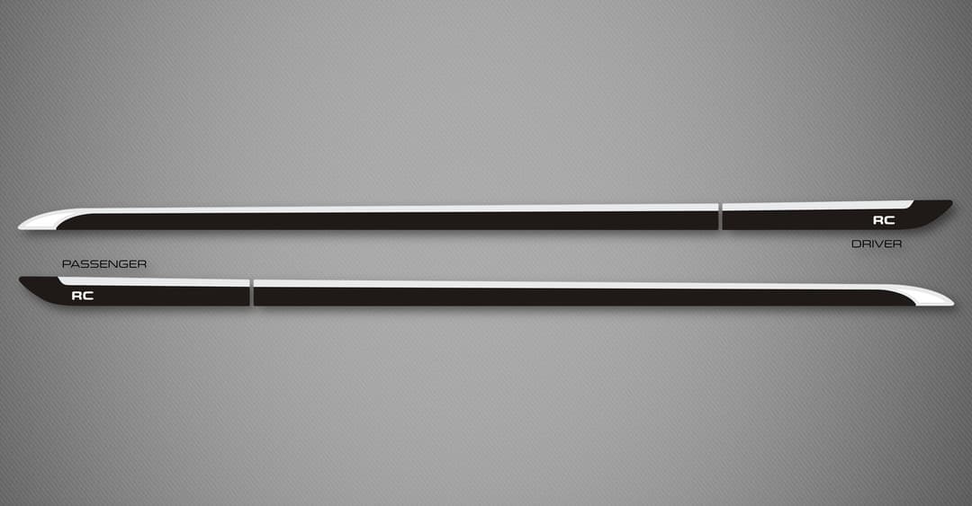 Venom B Body Side Moldings for 2015-2025 Lexus RC (Coupe)
