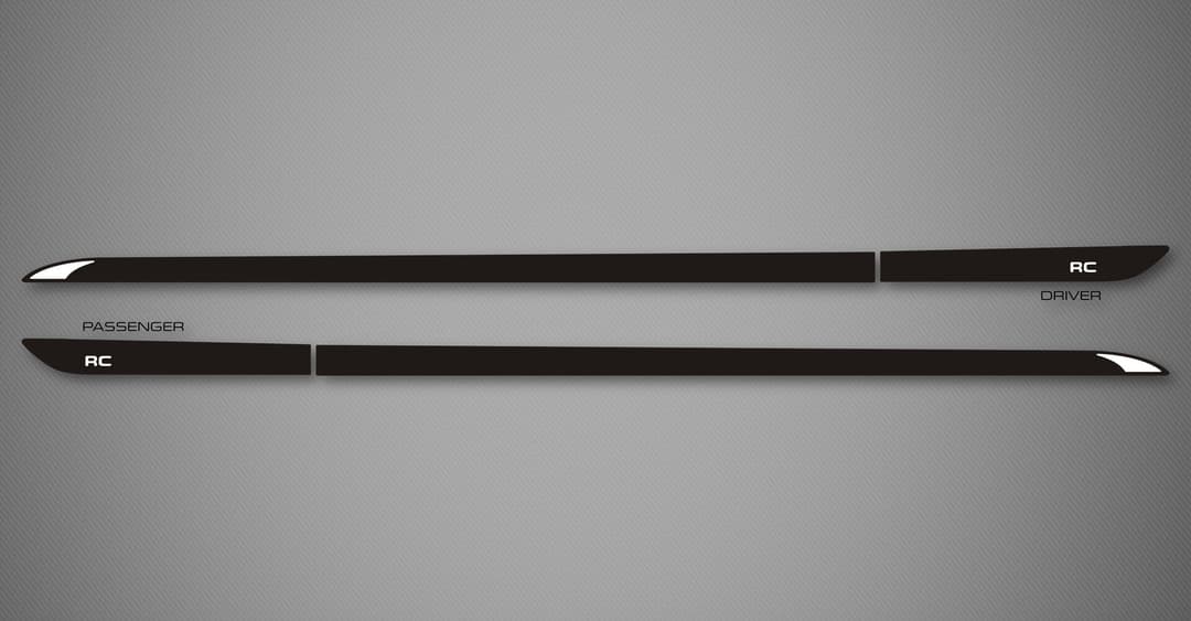 Venom S Body Side Moldings for 2015-2025 Lexus RC (Coupe)