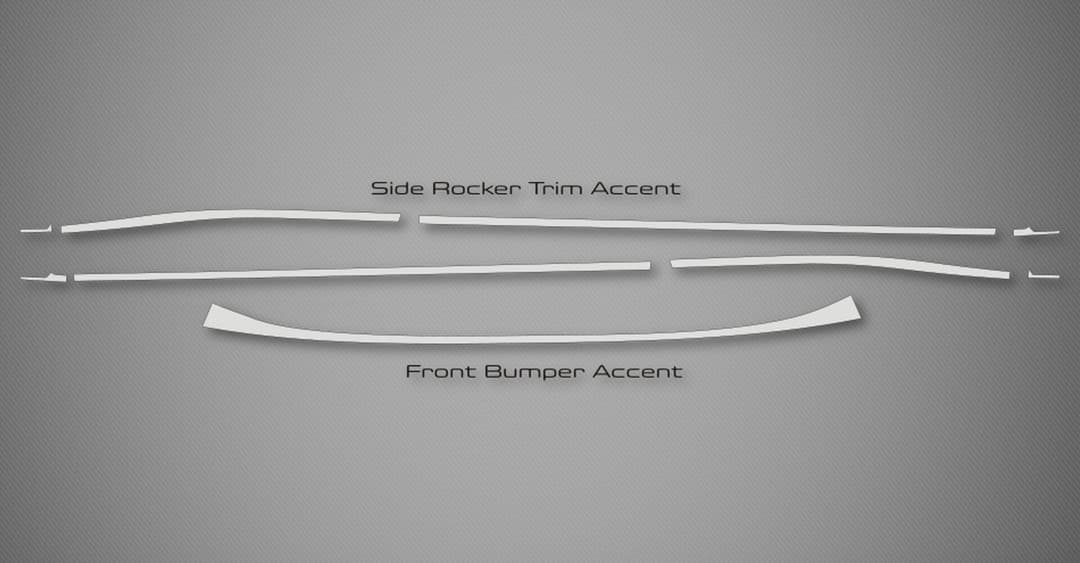 Rocker Trim Kit A for 2013-2016 Mazda CX-5