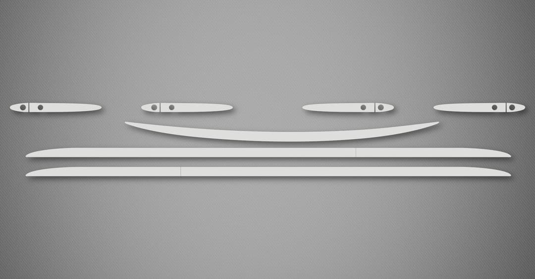 Rocker Trim Kit for 2016-2022 Honda HR-V