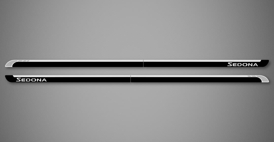 Venom B Body Side Moldings for 2015-2021 Kia Sedona