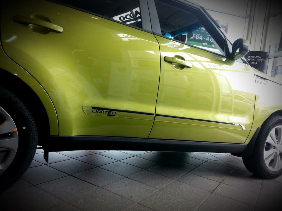 Venom B Body Side Moldings for 2014-2019 Kia Soul