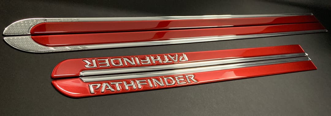 Venom B Body Side Moldings A for 2013-2021 Nissan Pathfinder