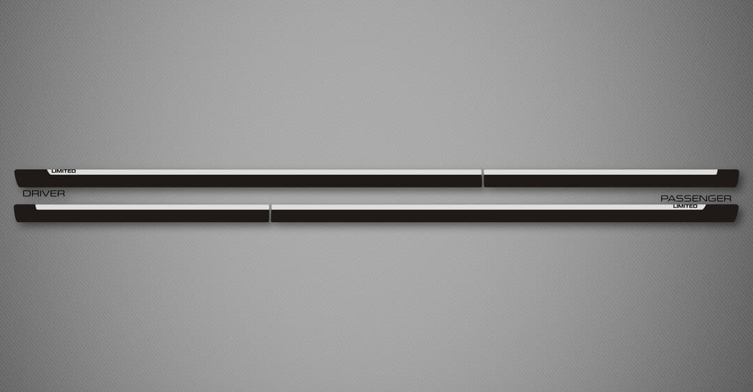 Azure C Body Side Moldings for 2016-2023 Toyota Tacoma (Access Cab)