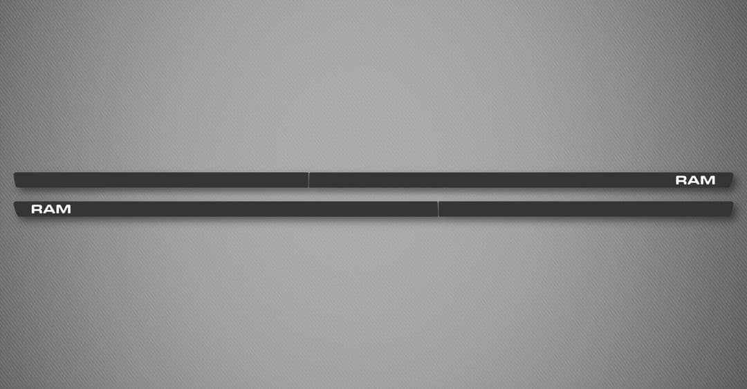 Venom S Body Side Moldings for 2011-2018 Ram 1500 (Crew Cab)