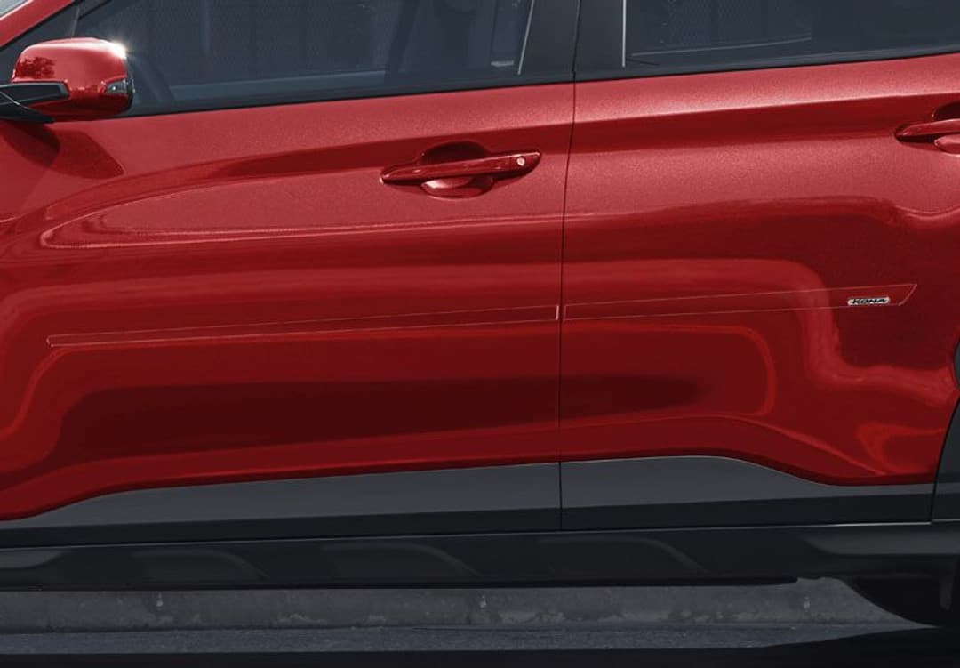 Chrome XS Body Side Moldings for 2018-2023 Hyundai Kona