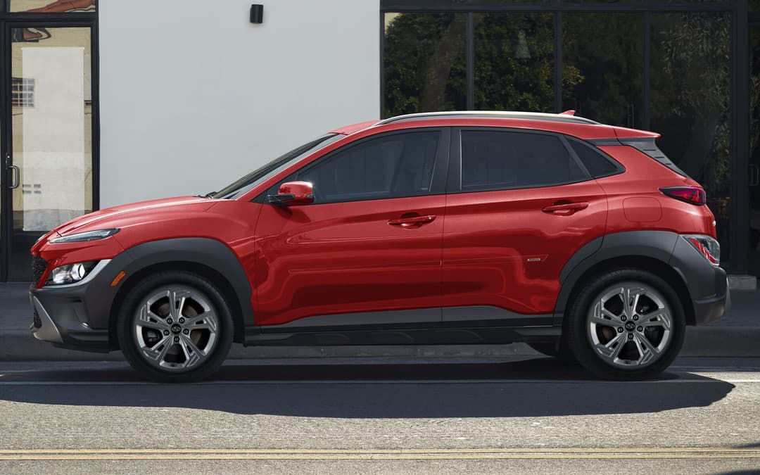 Chrome XS Body Side Moldings for 2018-2023 Hyundai Kona