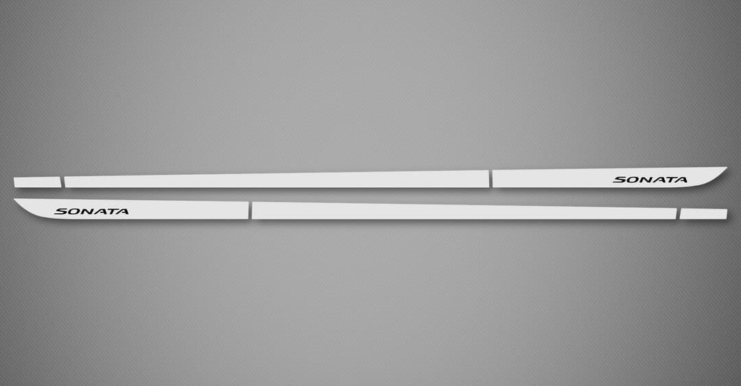 Rocker Trims for 2011-2014 Hyundai Sonata