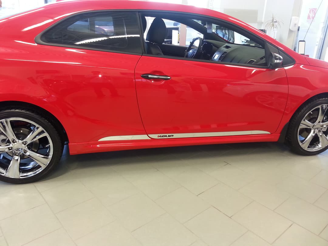 Rocker Trims for 2014-2018 Kia Forte (Coupe)