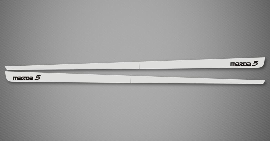 Rocker Trims A for 2012-2017 Mazda 5