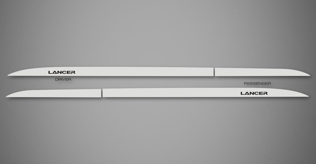 Rocker Trims A for 2008-2010 Mitsubishi Lancer